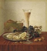 Johann Wilhelm Preyer Grapes Germany oil painting artist
